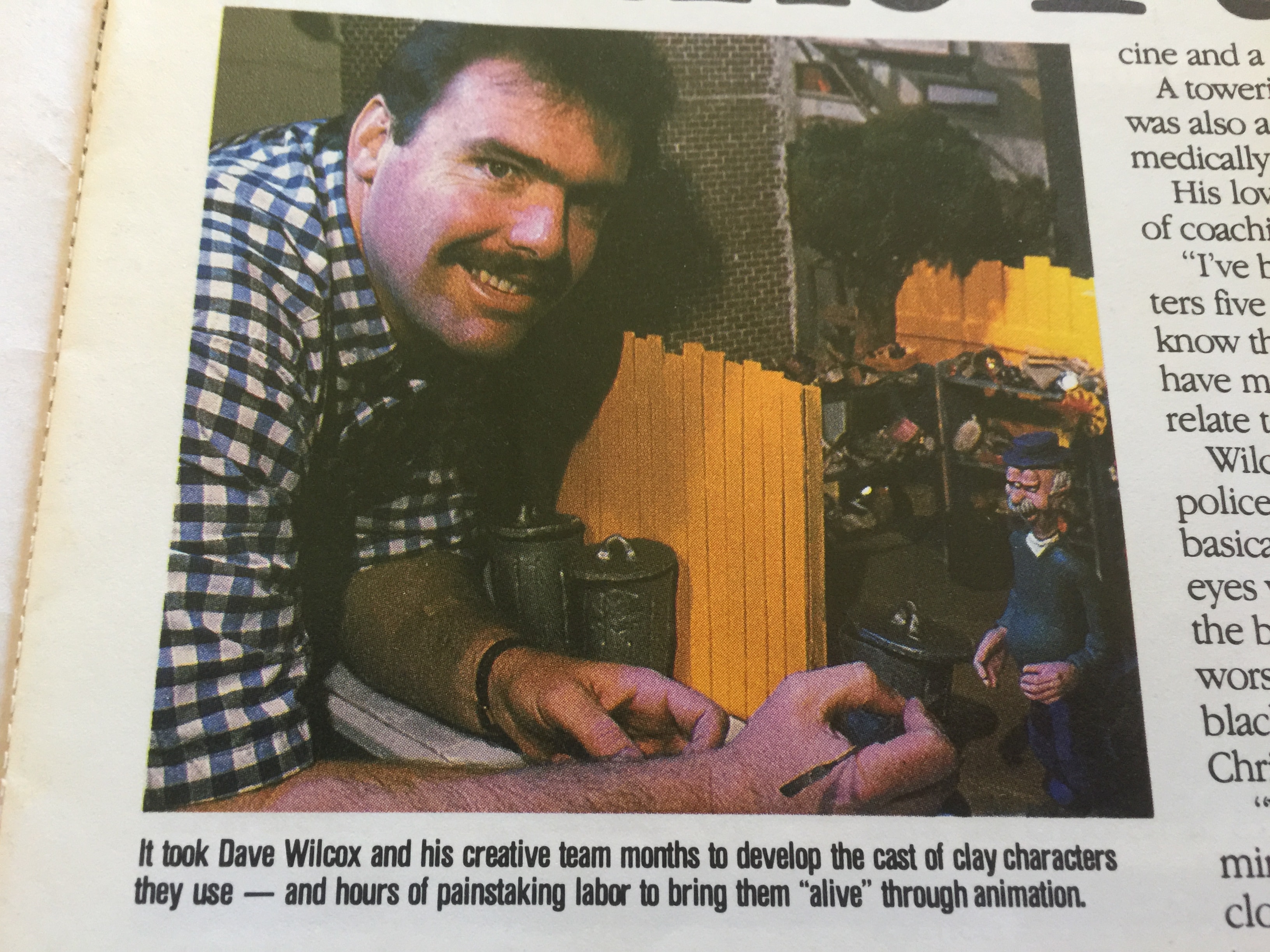 Archival photograph from David R. Wilcox's creative career
